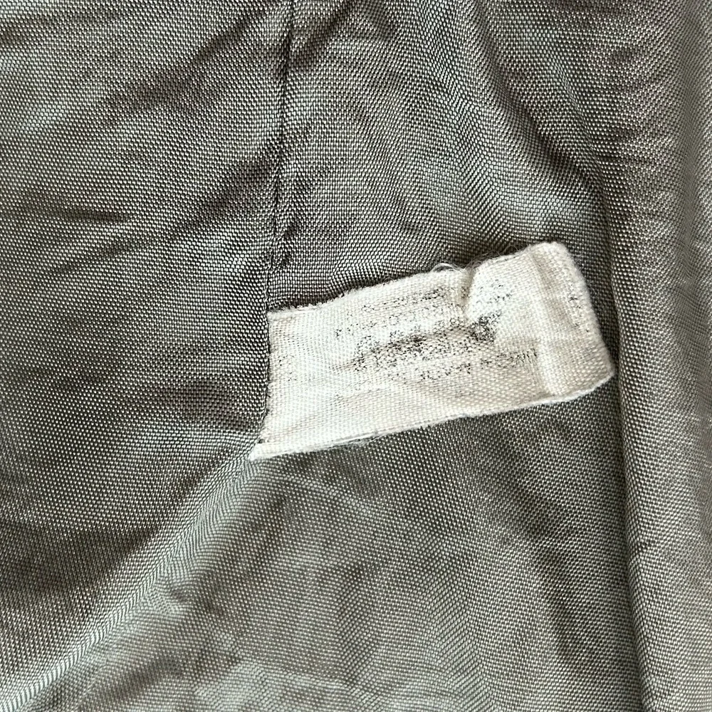 Vintage 1970 Falcone ForDon Mart Gray Satin Trim Blazer‎ EST. 38:40 Tuxedo Style